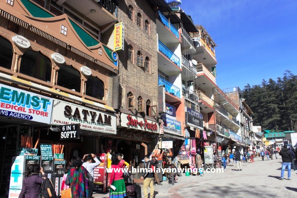 The Mall Road Manali